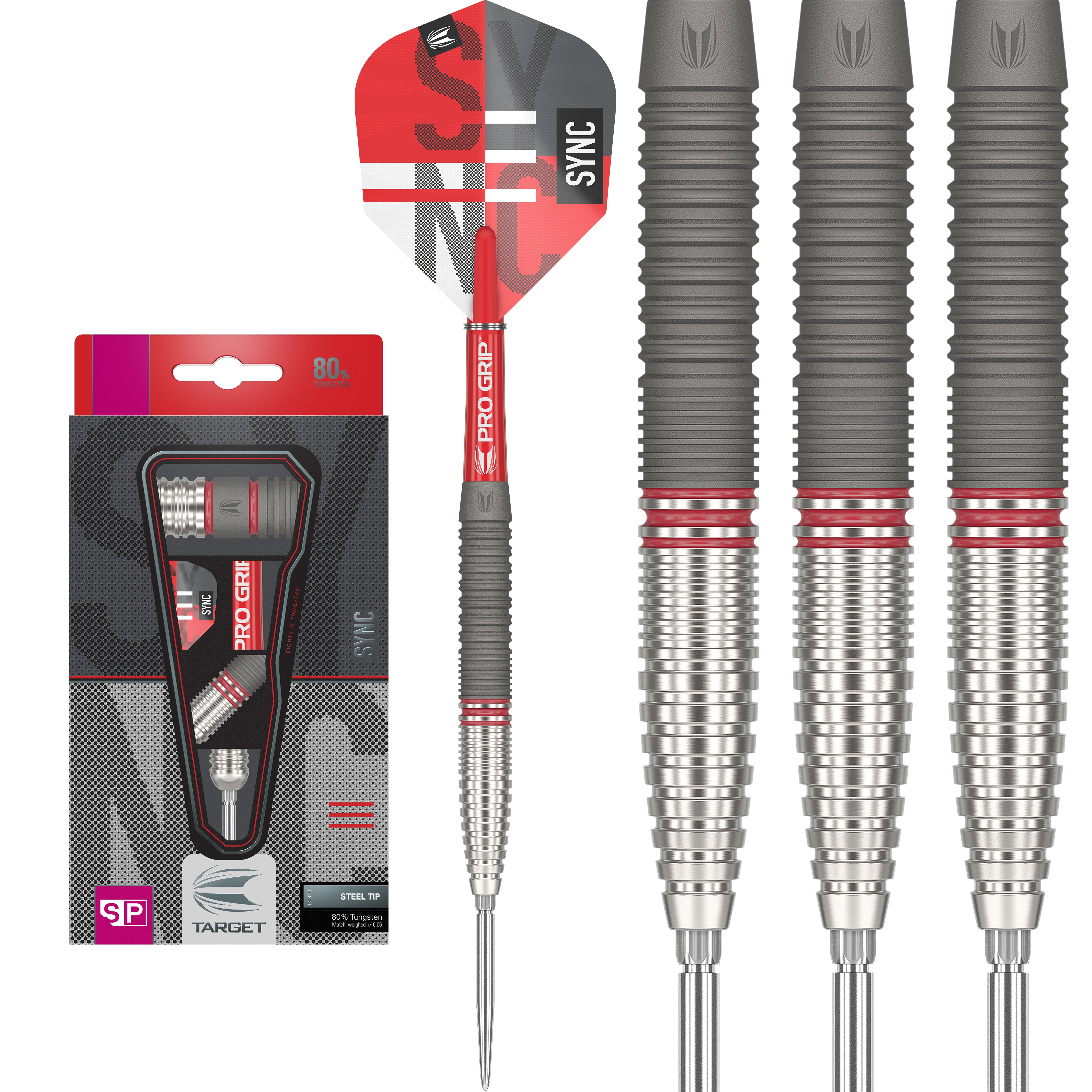 Target Sync - 80% Tungsten Darts - 02 - Swiss Point - 23g 24g 25g
