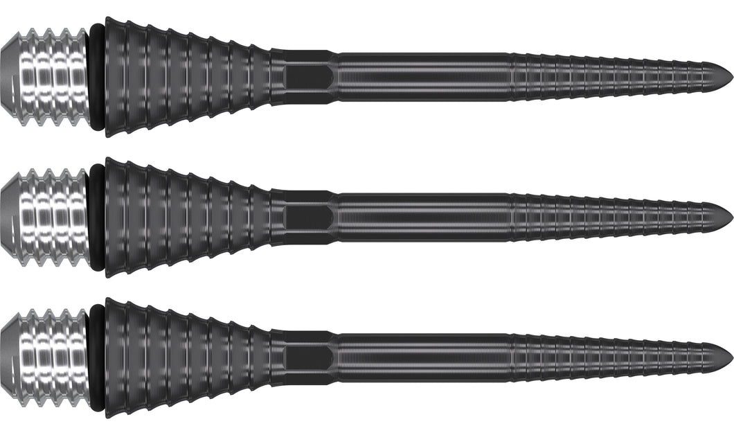Target Titanium Grooved - SP Conversion Darts Points - Black - 26mm 30mm
