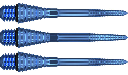 Target Titanium Grooved - SP Conversion Darts Points - Blue - 26mm 30mm