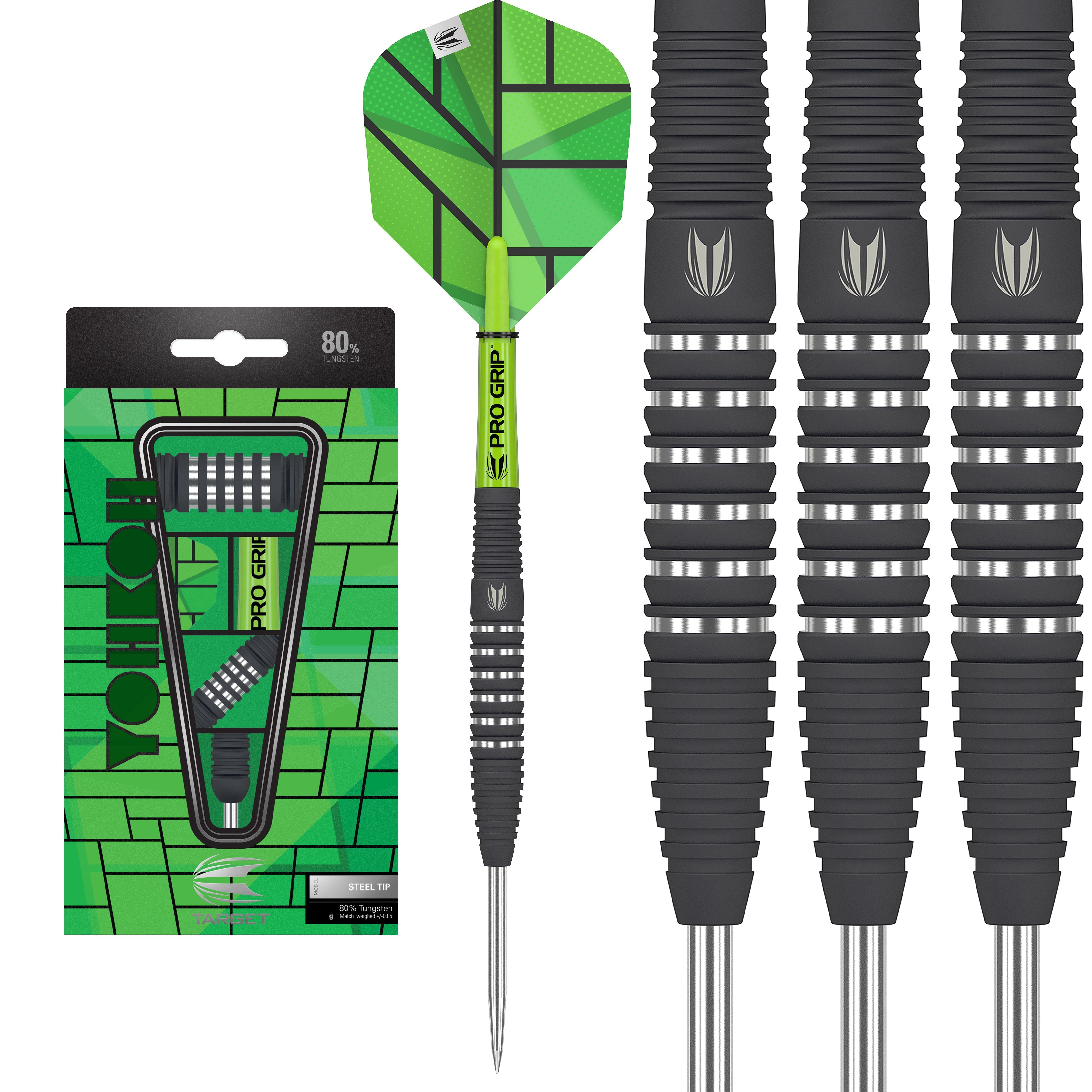 Target Yohkoh 03 - 80% Tungsten - Steel Tip Darts - 21g 22g 23g