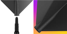 Target 8 Flight - Black - No6 Standard - Moulded Flight System