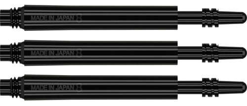 Target 8 Flights - Black - Spin Shafts