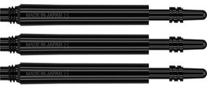 Target 8 Flights - Black - Spin Shafts