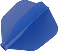 Target 8 Flight - Blue - No2 Standard - Moulded Flight System