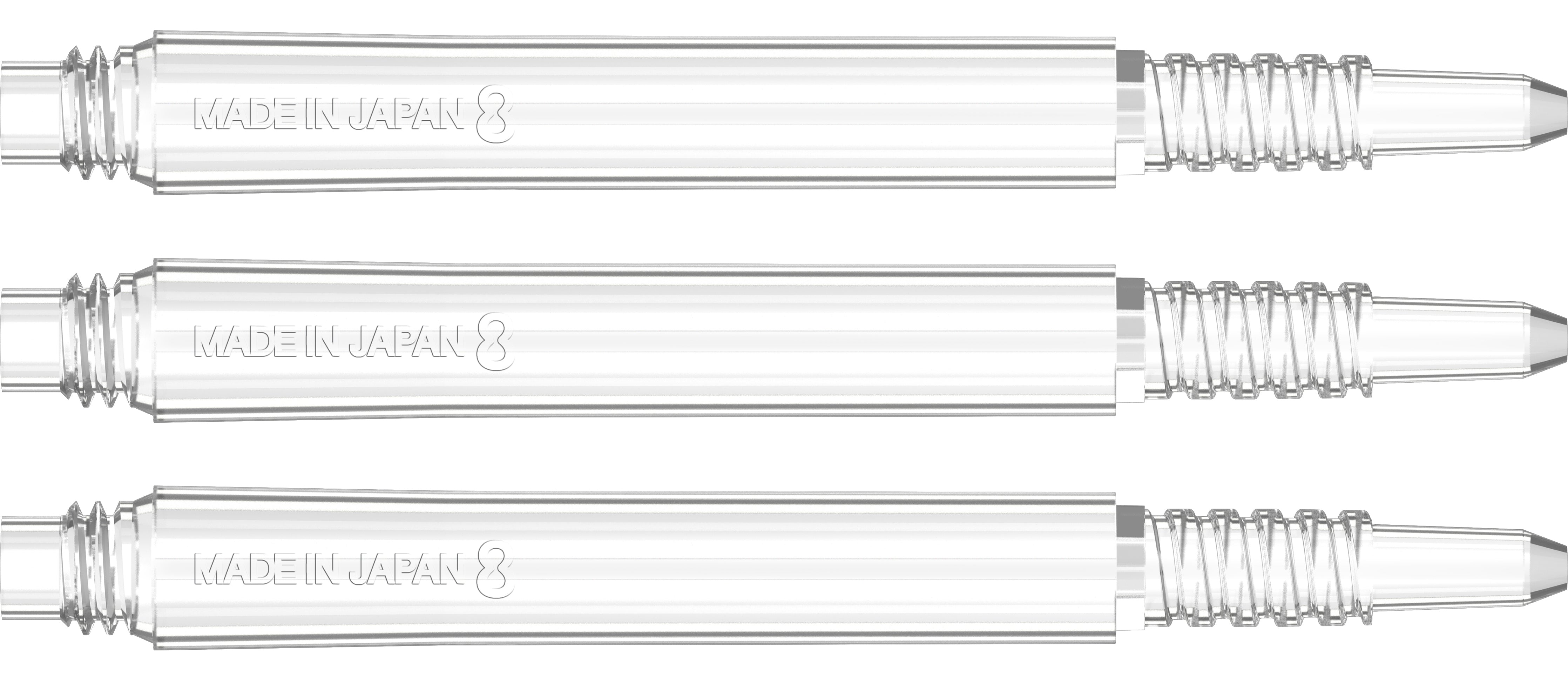 Target 8 Flights - Clear - Fixed Shafts