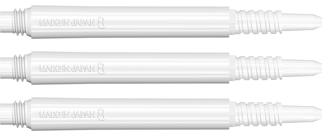 Target 8 Flights - White - Fixed Shafts