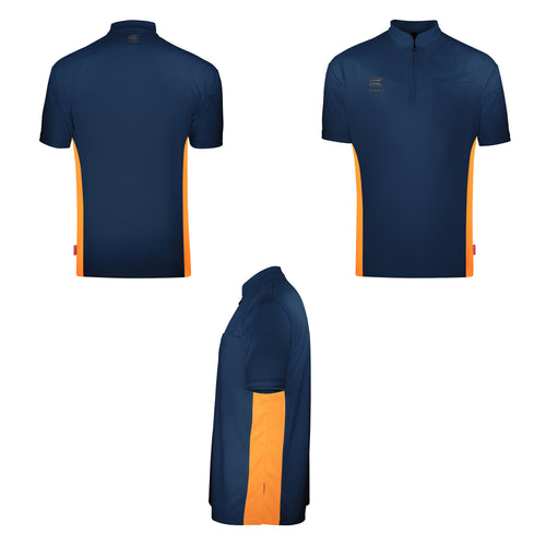 Target CoolPlay - Collarless - Blue & Orange - Dart Shirt