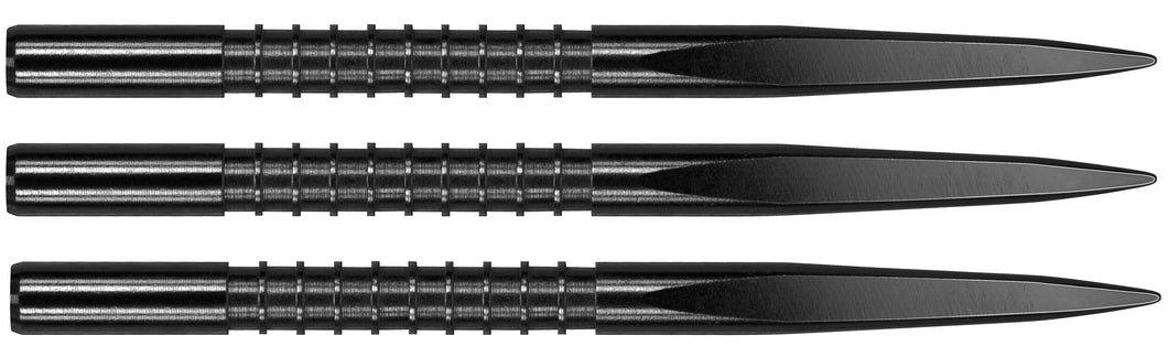 Target Fire Edge Black Nickel Dart Points - 32mm 36mm