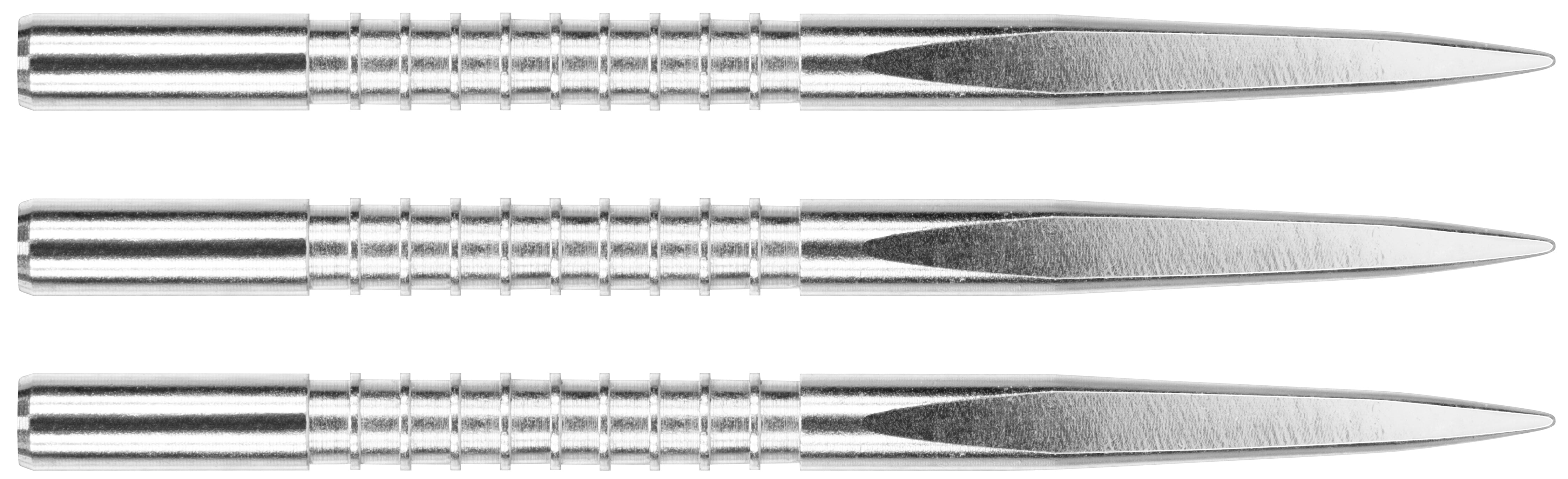 Target Fire Edge Silver Nickel Dart Points