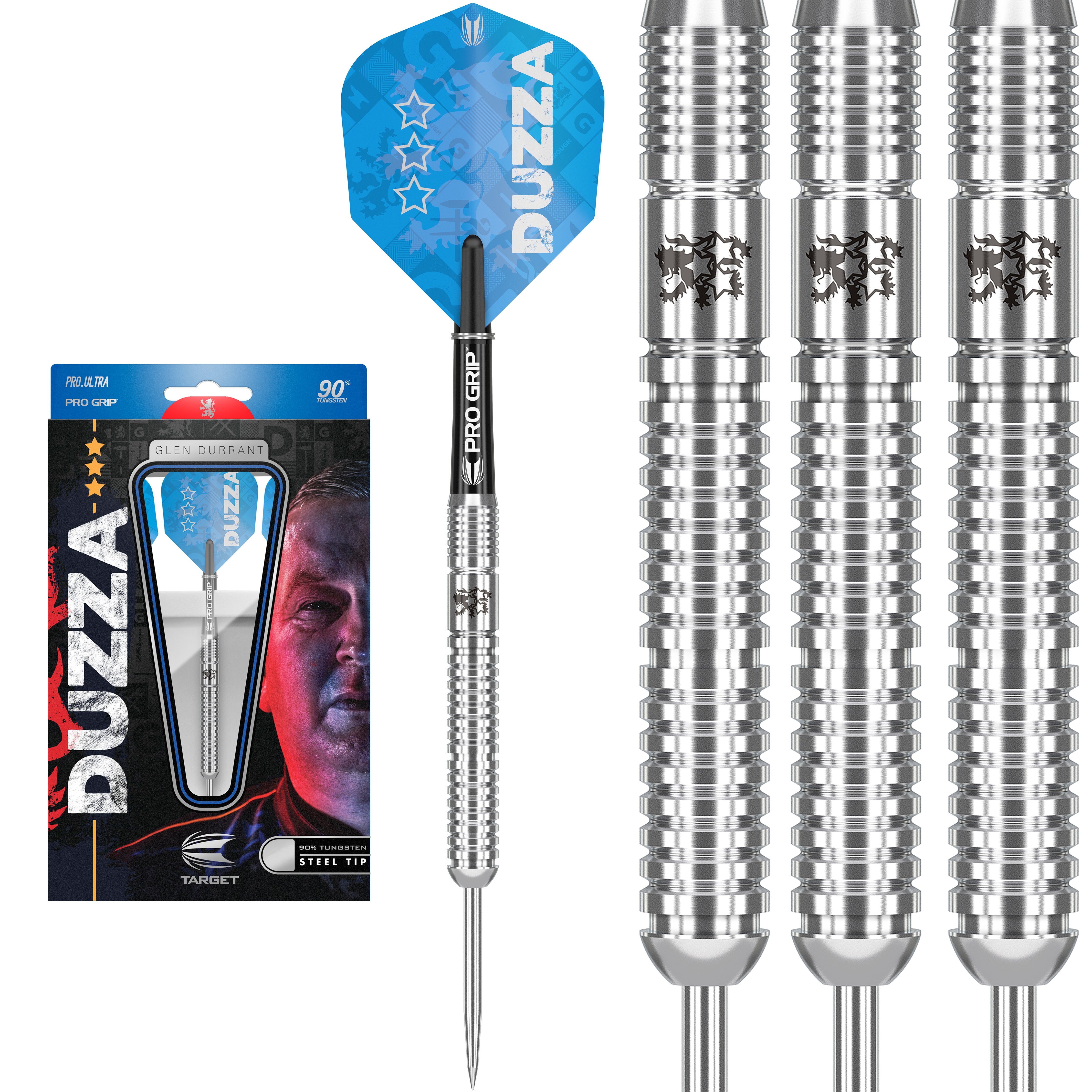 Target Glen Durrant Darts - Duzza - Steel Tip Tungsten - Natural
