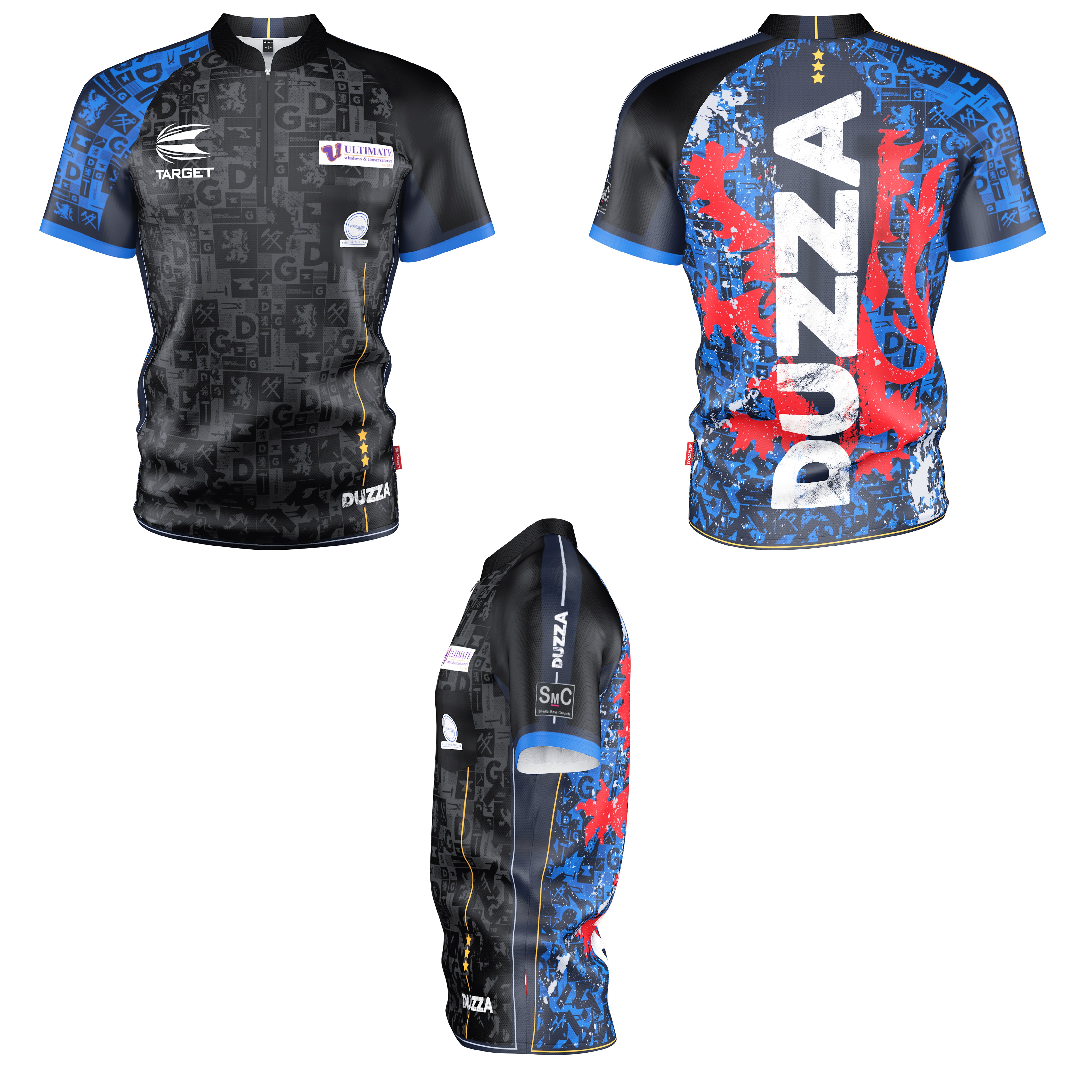 Target Cool Play - Glen Durrant - DUZZA - Dart Shirt