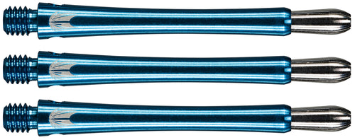 Target Grip Style Aluminium Shafts With Replaceable Tops - Blue
