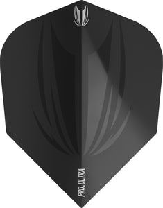 Target ID- Pro Ultra - Black - No6 Standard - Dart Flights