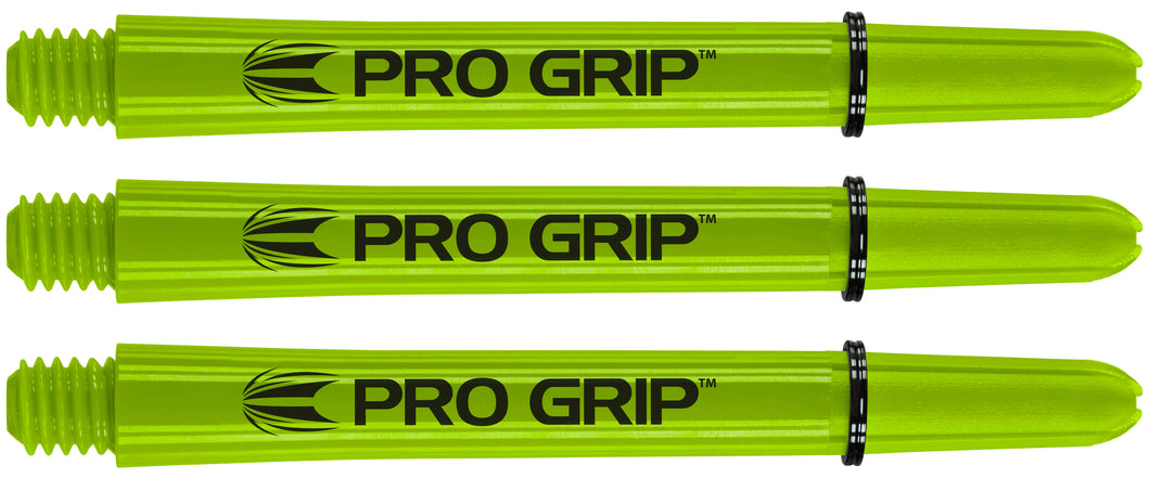 Target Pro Grip Lime Green Dart Shafts