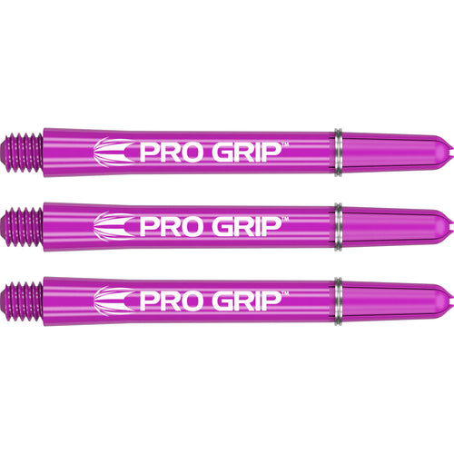 Target Pro Grip Shafts - Purple - Stems with Pro Grip Rings