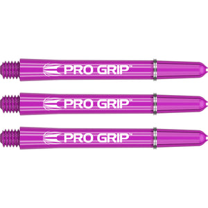 Target Pro Grip Shafts - Purple - Stems with Pro Grip Rings