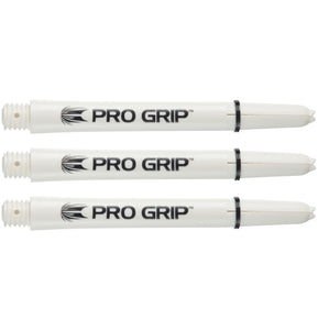 Target Pro Grip White Dart Shafts