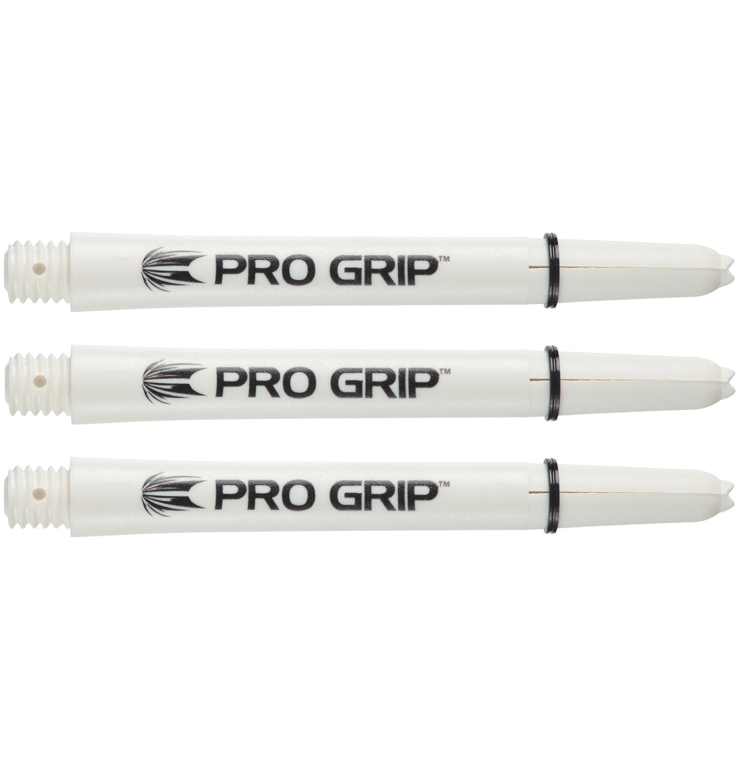 Target Pro Grip White Dart Shafts