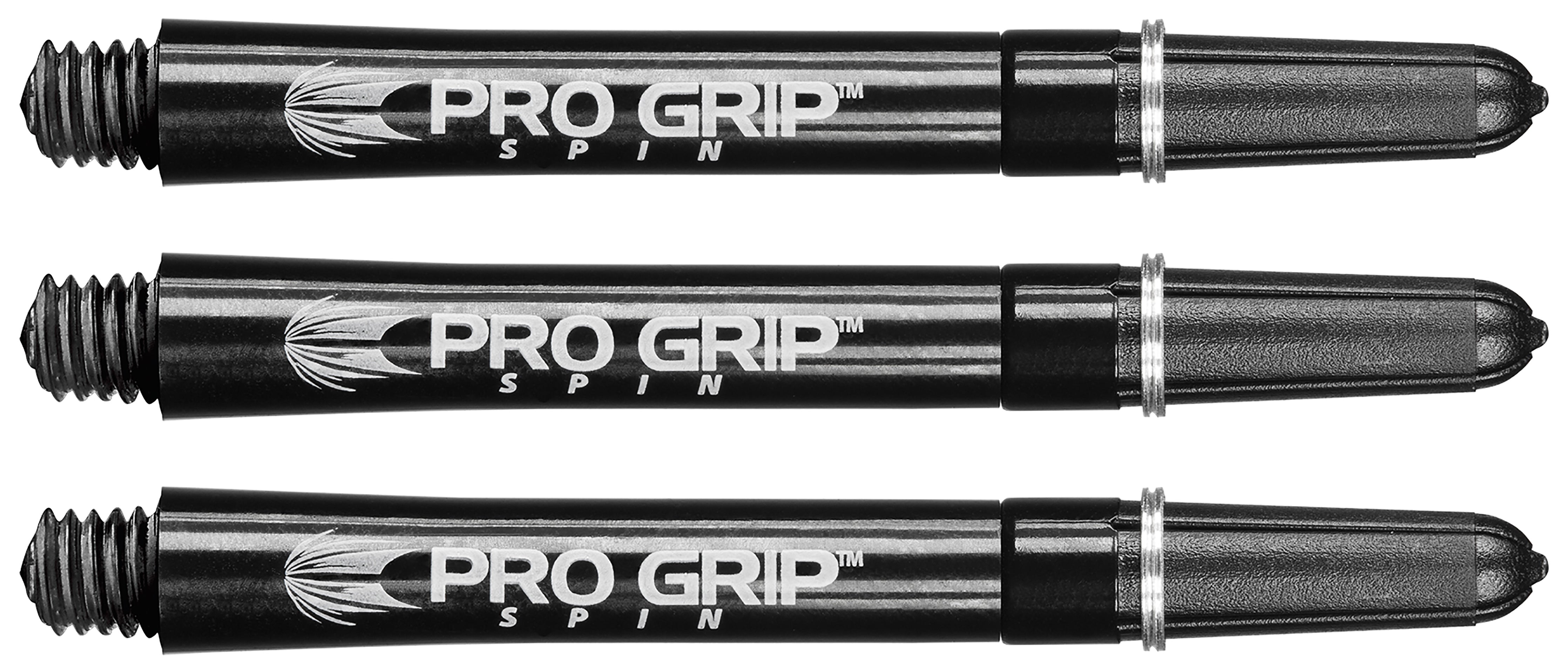 Target Pro Grip Spin Black Dart Shafts