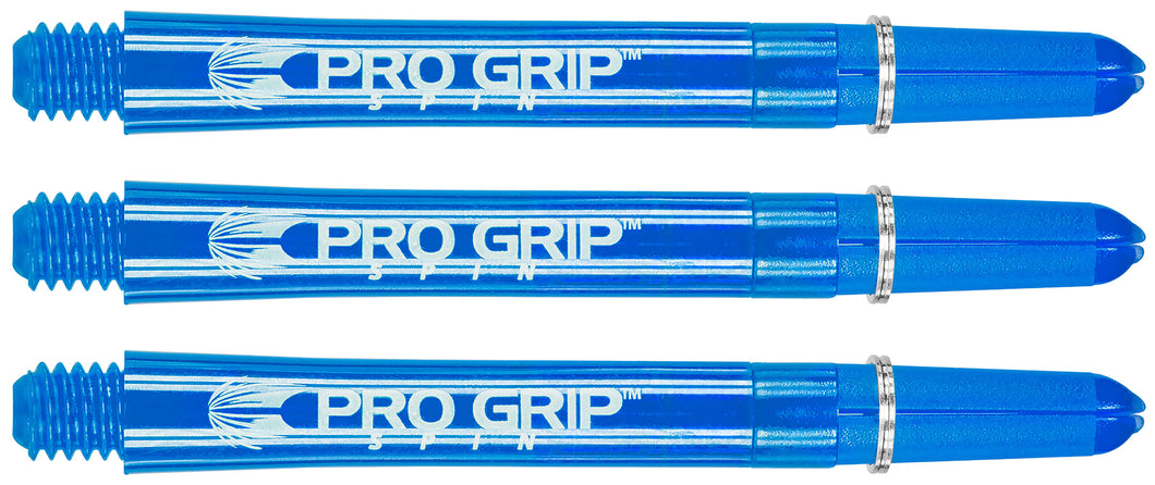 Target Pro Grip Spin Blue Dart Shafts
