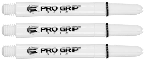 Target Pro Grip Spin White Dart Shafts