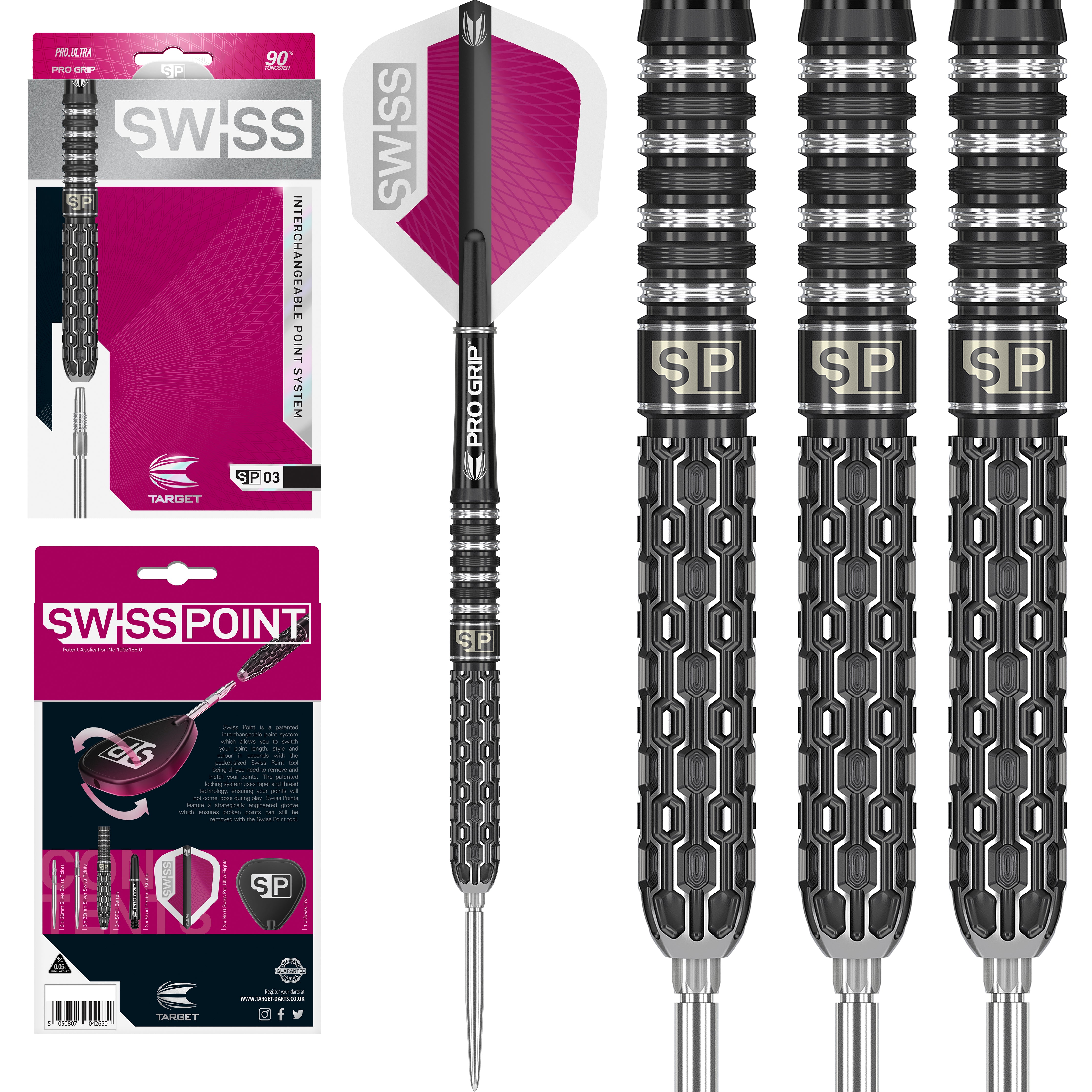Target Swiss Point SP3 Tungsten Darts
