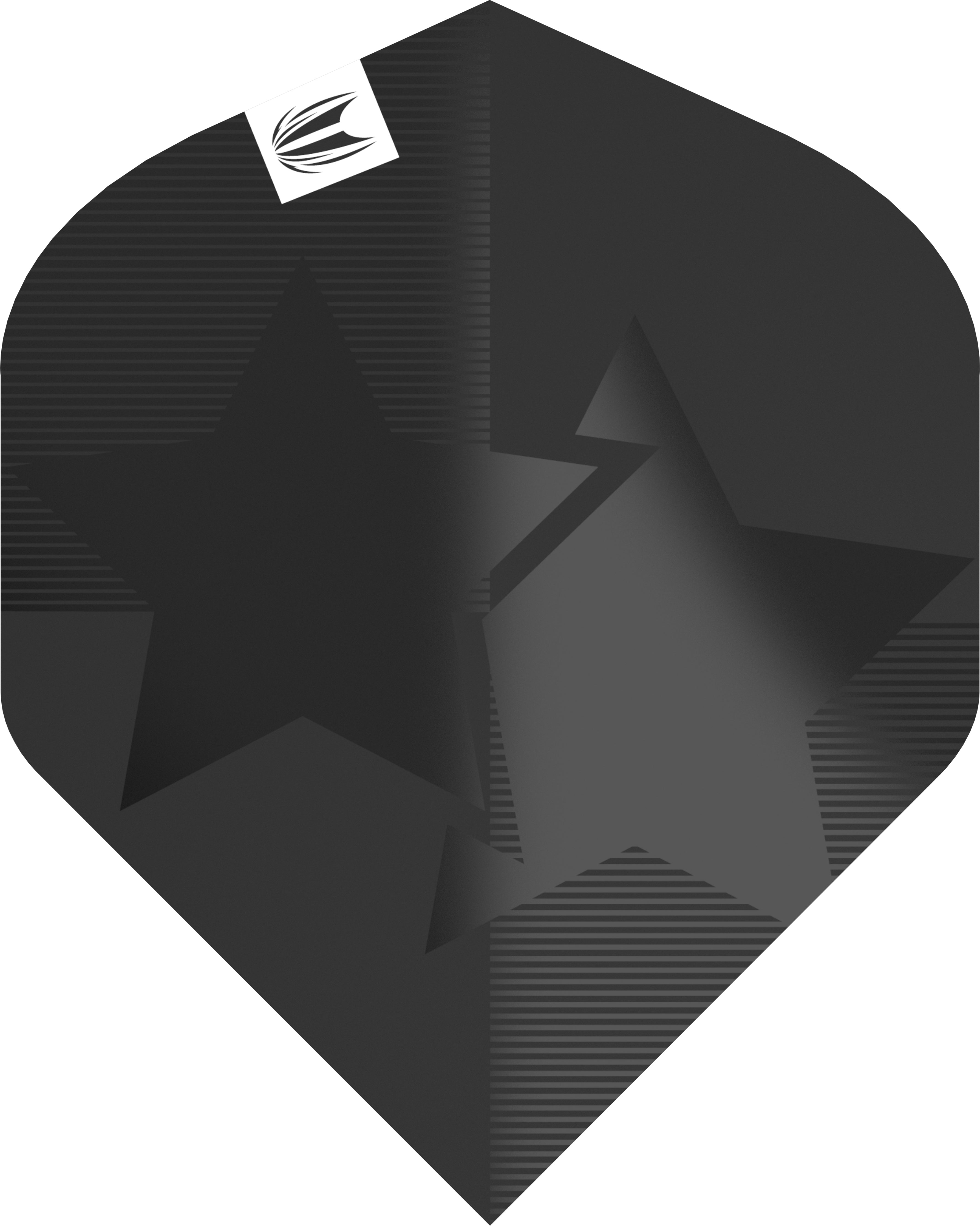 Target Adrian Lewis - Jackpot - Black - Pro.Ultra Dart Flights - No2