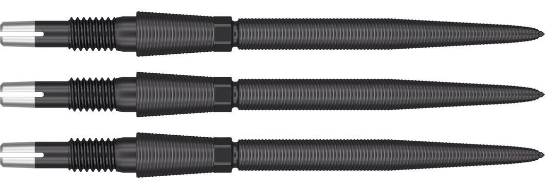 Target Swiss Storm - Nano Dart Points - Black - 26mm 30mm