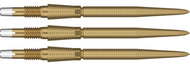 Target Swiss Storm - Nano Dart Points - Gold - 26mm 30mm