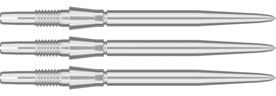 Target Swiss Storm - Smooth Dart Points - Silver 26mm 30mm