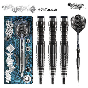 Shot Tribal Weapon 4 Series - Steel Tip Dart Set - 90% Tungsten - 22g 24g 26g