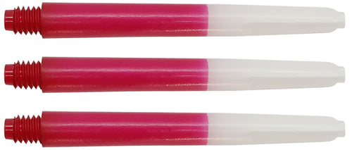 Two Tone Red Nylon Dart Shafts