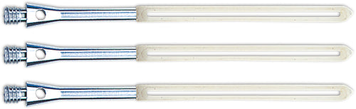 Unicorn Slikstik Aluminium Dart Shafts - Side Loading Stems - Silver - Natural - Phil Taylor