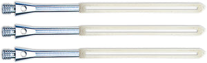 Unicorn Slikstik Aluminium Dart Shafts - Side Loading Stems - Silver - Natural - Phil Taylor