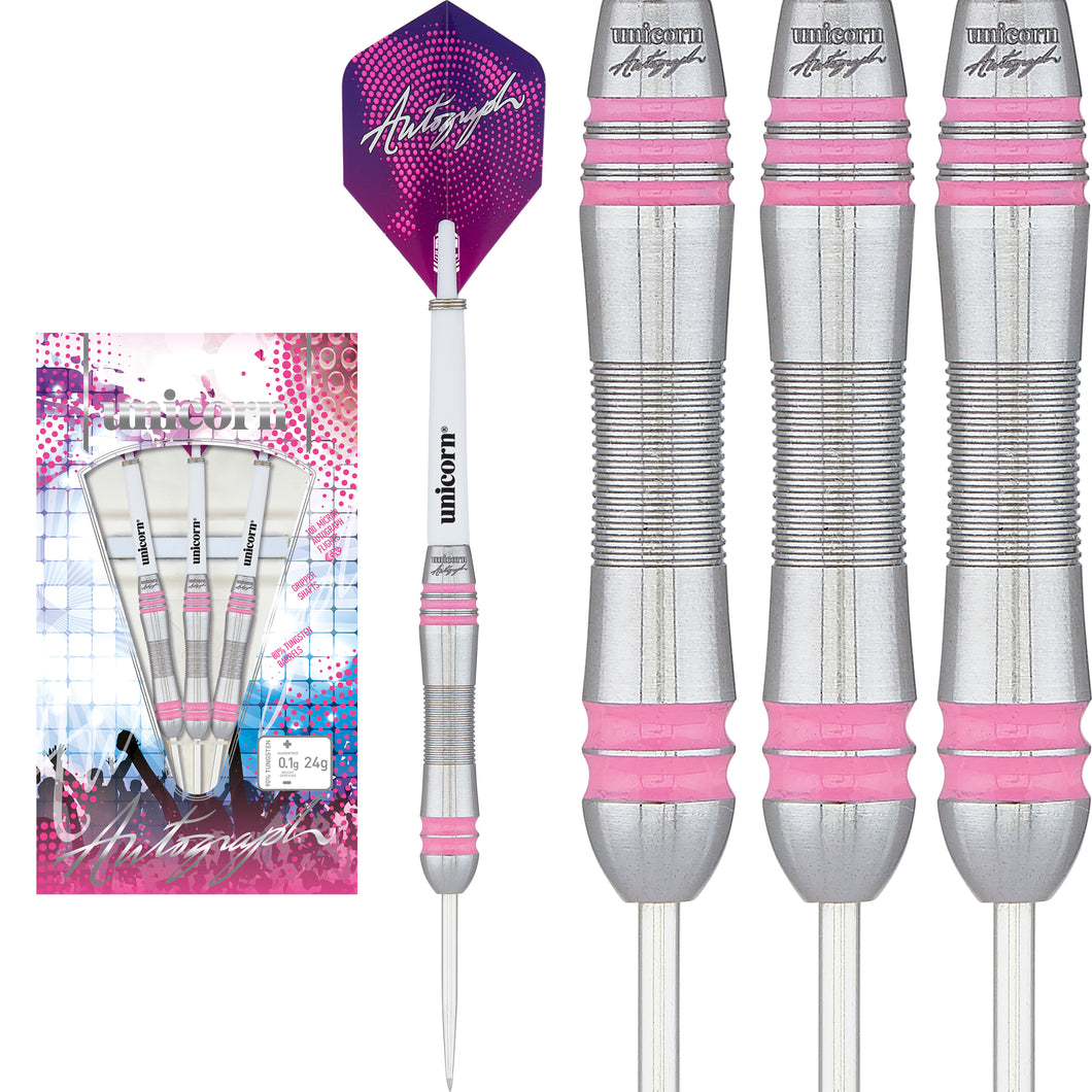 Unicorn Autograph Style 2 - 80% Tungsten Darts - 24g 26g 28g 30g