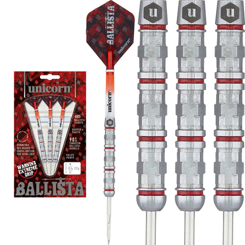 Unicorn Ballista - Style 4 - 90% Tungsten Darts - 22g 24g 26g