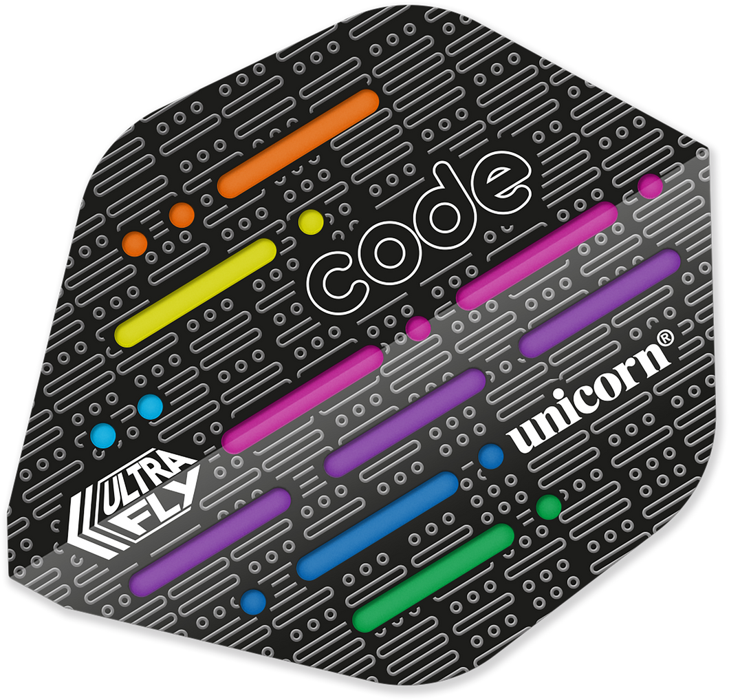 Unicorn UltraFly - Code - DNA - Dart Flights - 75 Micron - AR1 - Standard