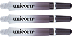 Unicorn Gripper 4 Two Tone Dart Shafts - Black