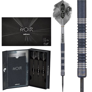 Unicorn James Wade - Noir - The Machine - 90% Tungsten Darts Set - 20g - 24g