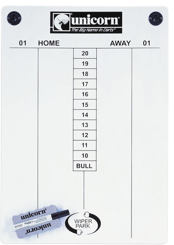 Unicorn Large Scoreboard / Dry Wipe Dart Board