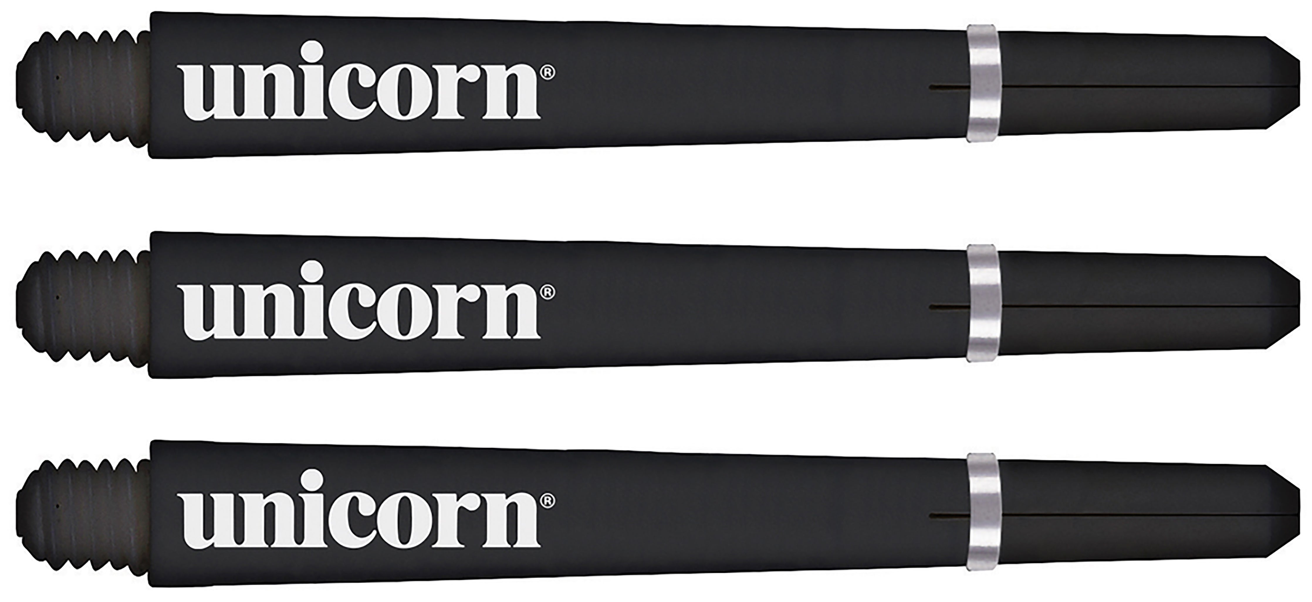 Unicorn Gripper 4 Dart Shafts - Black