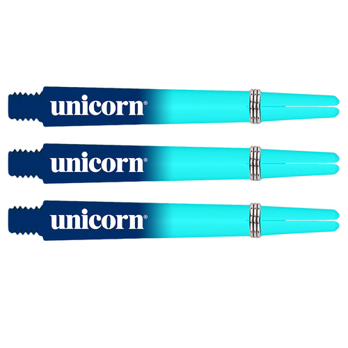 Unicorn Gripper 3 - Cosmos - Two Tone Nylon Dart Shafts with Springs - Meteor