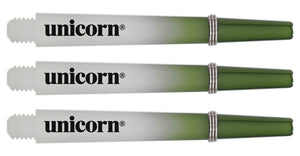 Unicorn Gripper 3 Two Tone Dart Shafts - Green
