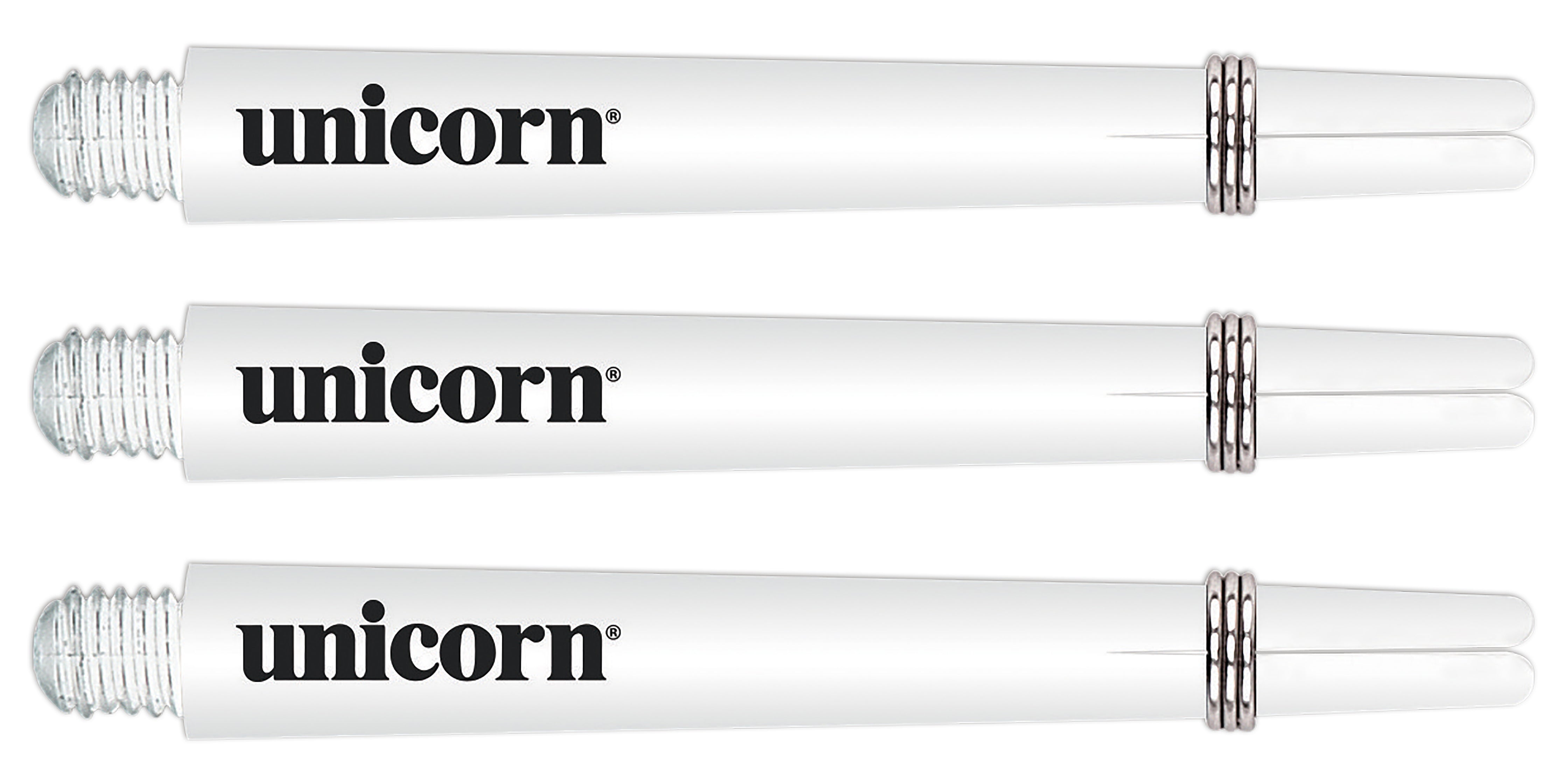 Unicorn Gripper 3 Dart Shafts - White