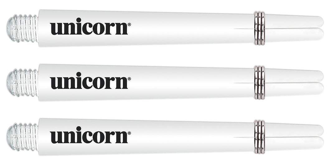 Unicorn Gripper 3 Dart Shafts - White