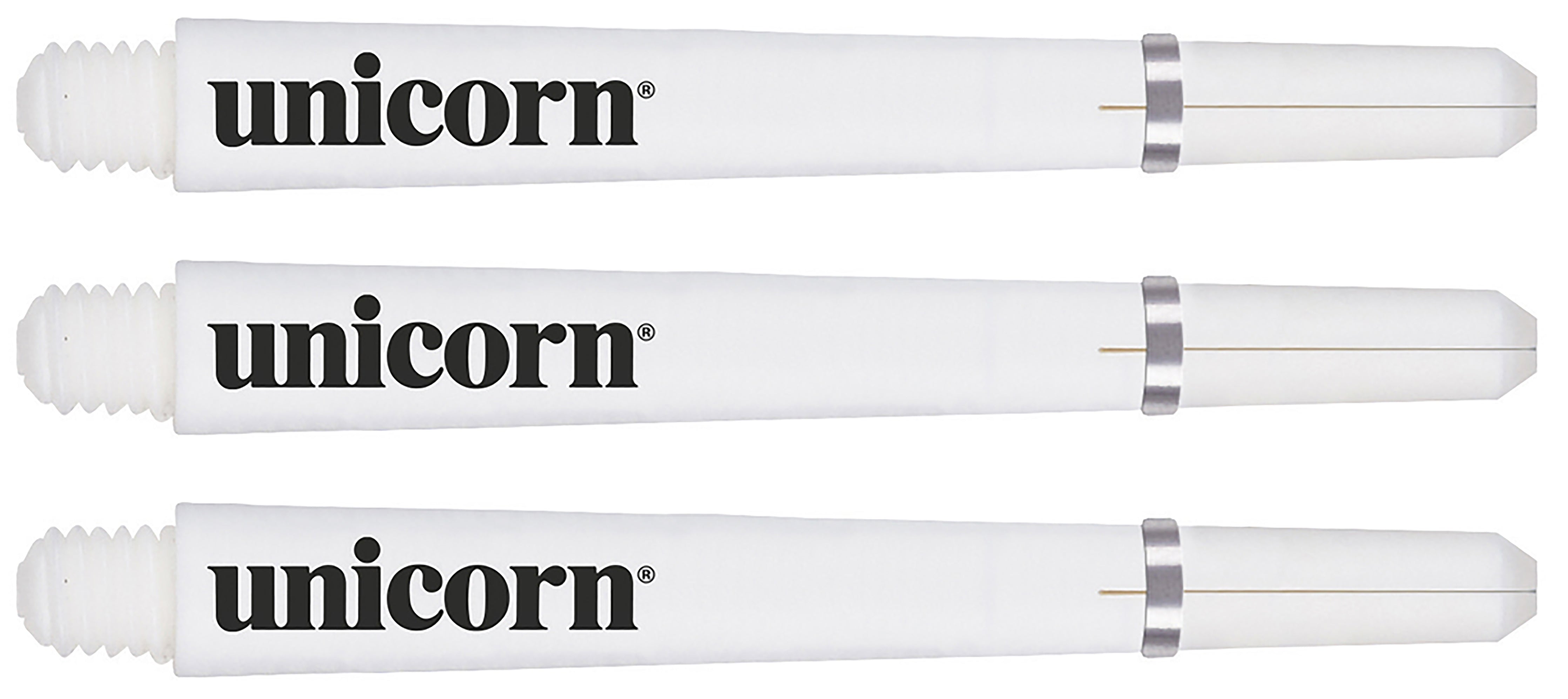 Unicorn Gripper 4 Dart Shafts - White