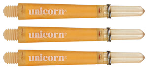 Unicorn Gripper Softflex Dart Shafts - Orange / Clear