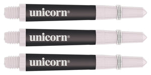 Unicorn Gripper Softflex Dart Shafts - Black / White