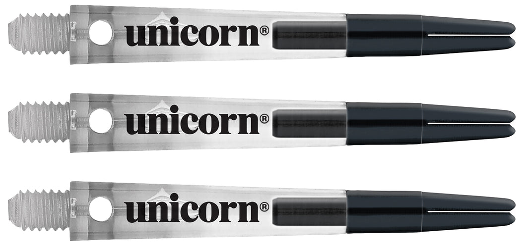 Unicorn Gripper Zero Degrees Dart Shafts - Black