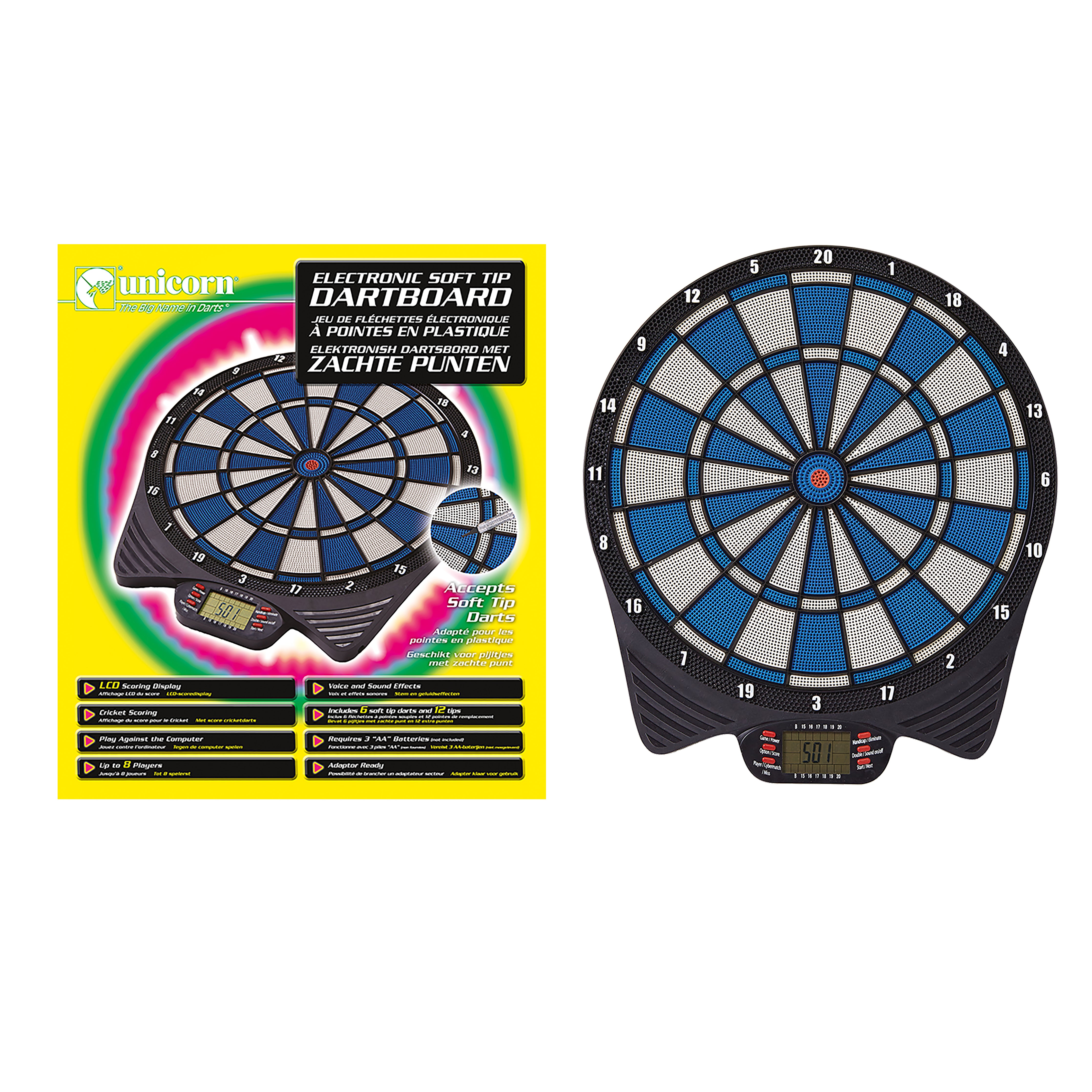 Unicorn matrix electronic dartboard sales